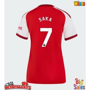Arsenal Bukayo Saka #7 Replica Home Stadium Shirt for Women 2026-27 Short Sleeve
